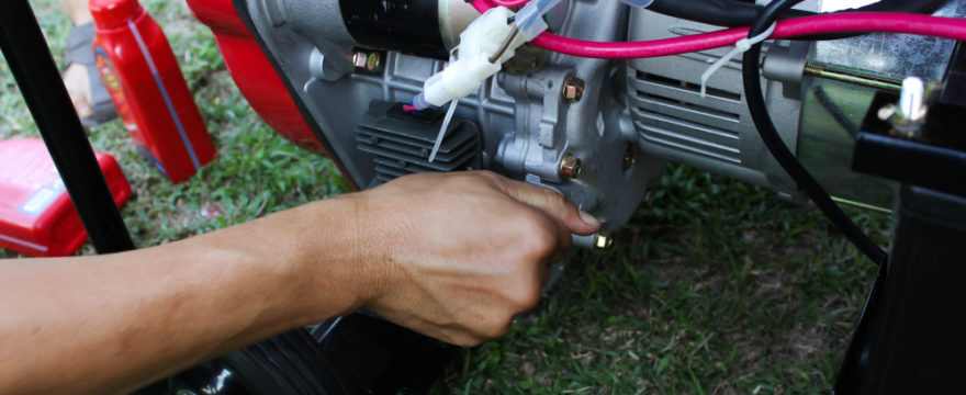 How to clean a generator