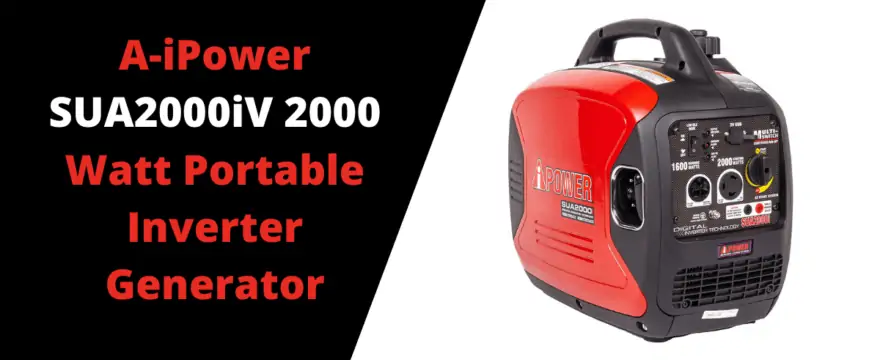 A-iPower SUA2000iV 2000 Watt Portable Inverter Generator